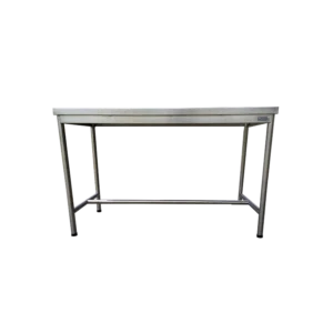 Mesa de Trabajo en Acero-Inoxidable Amarre Tipo H